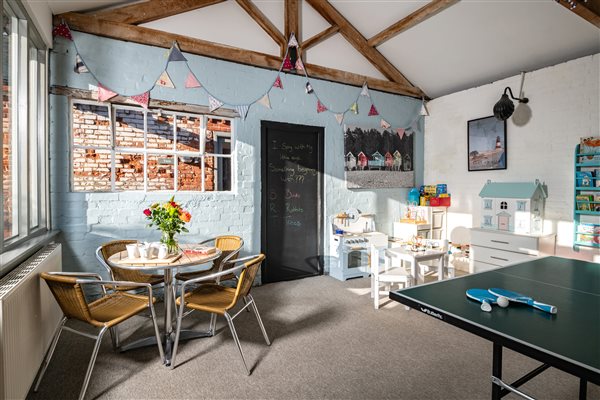 shared games room