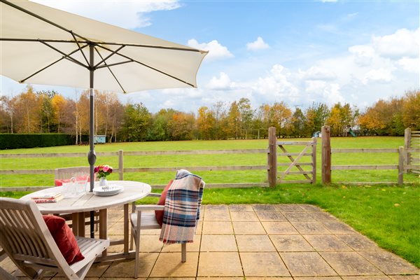 Wagtail patio and barbecue