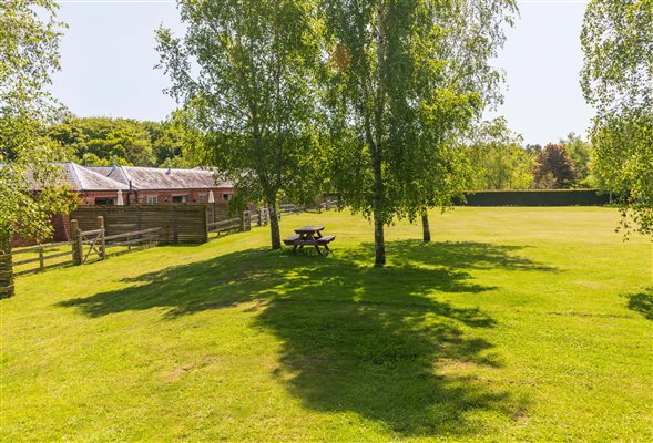Grounds at Cranmer Country Cottages