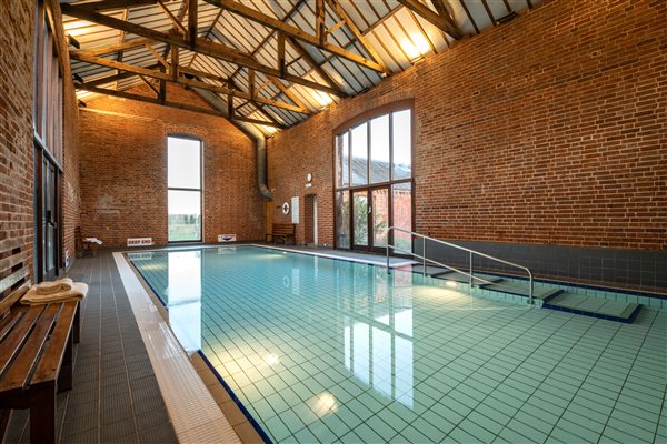 Indoor heated swimming pool 