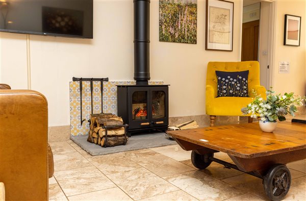 woodburner cosy comfy