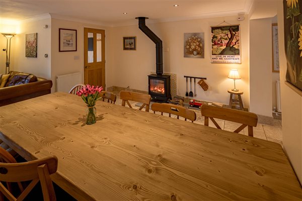 dining room woodburner