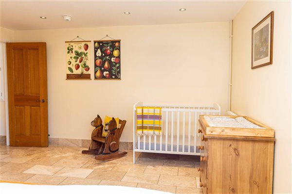 cot & changing table