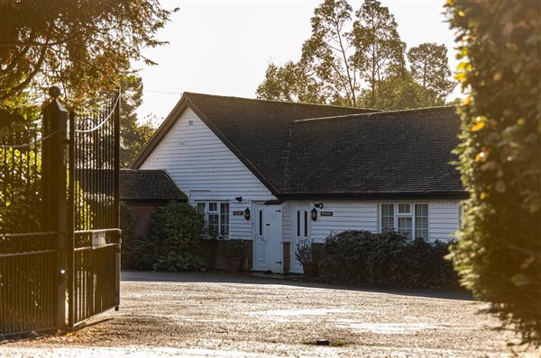 courtyard entrance view