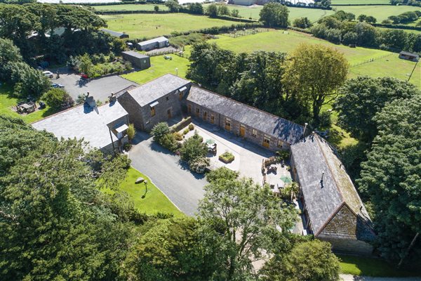 Overhead View of Tredarrup Farm