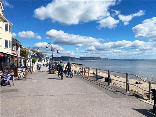 Lyme Regis promenade