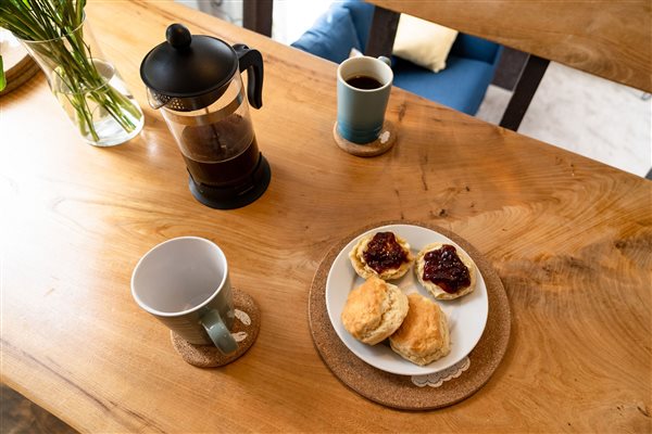 Granary cream tea