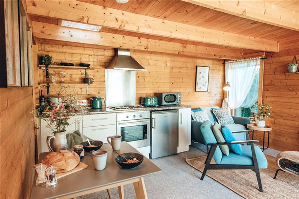 Relax escape unwind in a secluded cabin in beautiful countryside East Devon Colyton Sidmouth Lyme Regis