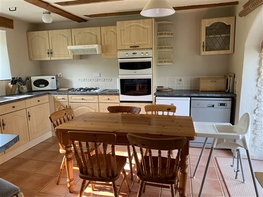 Fully fitted kitchen / dining area