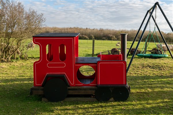 play train and basket swing