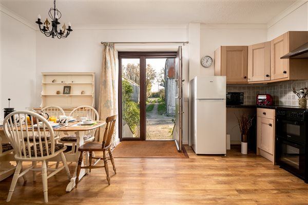 Spacious open plan living Ercol dining set dresser