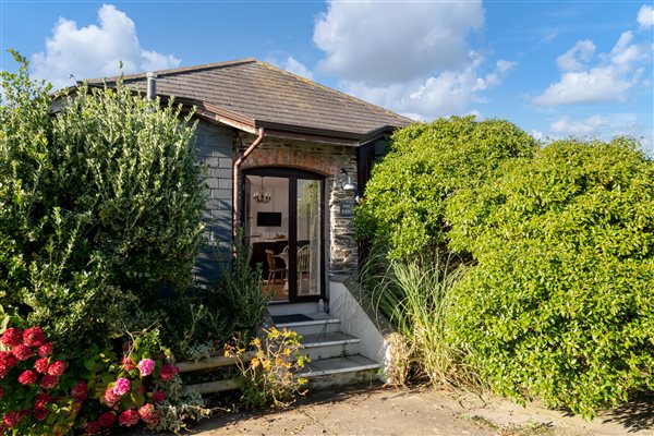 Steps leading up to stable door