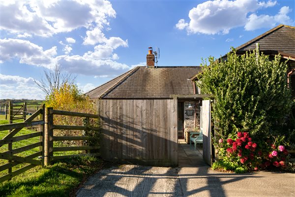 Entrance garden stable door