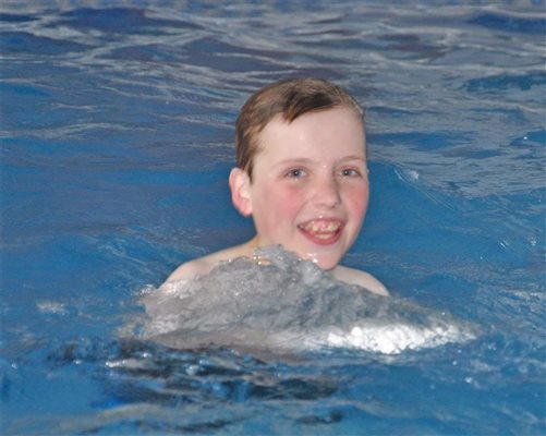 Indoor heated swimming pool