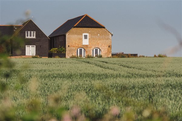 Idyllic countryside setting
