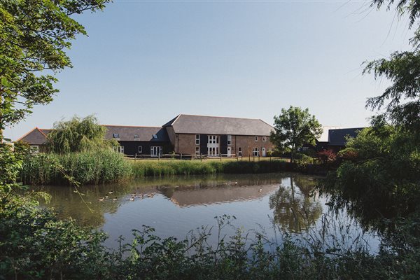 Idyllic countryside setting