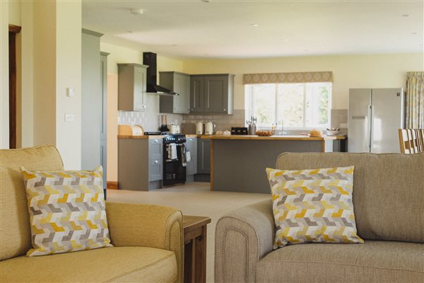 Open plan living spaces