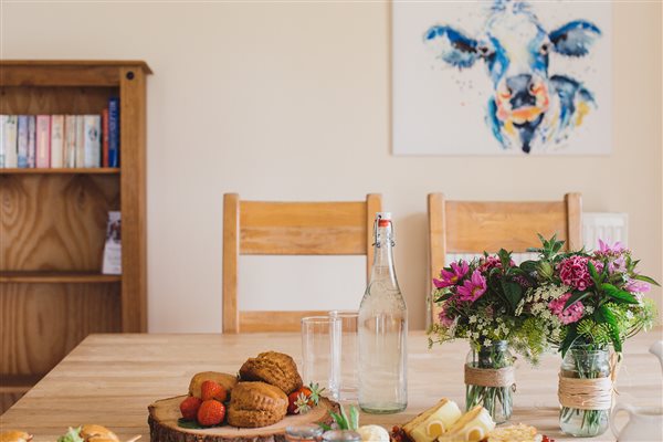 Large dining area