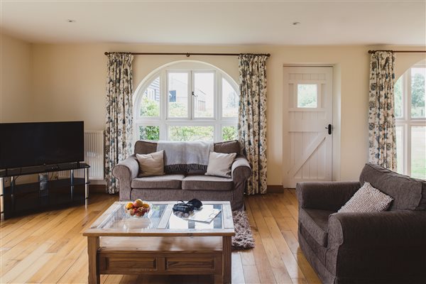 Open plan living areas