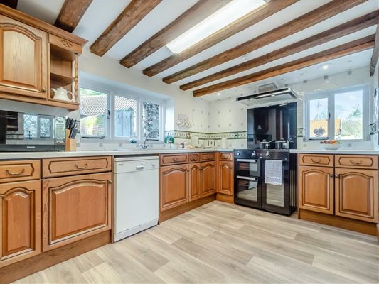 Traditional Kitchen at The Farmhouse