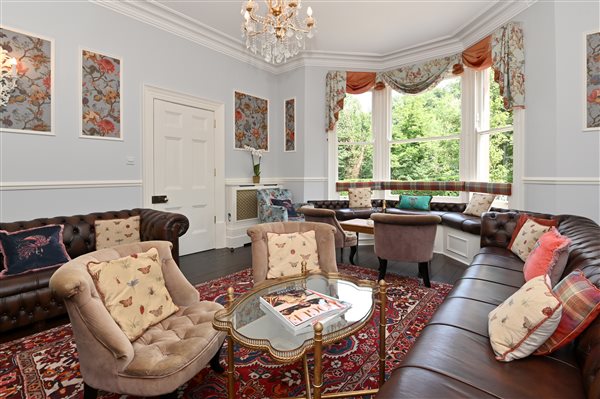 Sitting Room at Portland House in Matlock Bath at MyCountryHouses.co.uk