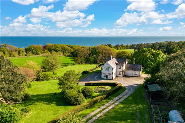 Auchengashell is set within extensive private gardens and overlooks the Solway Firth