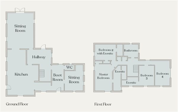 Auchengashell floor plan