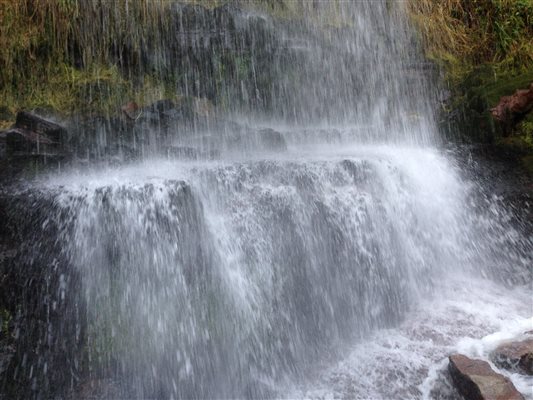 One of several waterfalls at Orroland