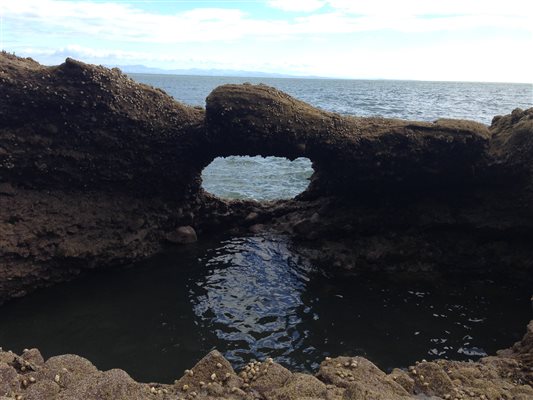 Interesting rocks at Orroland shore