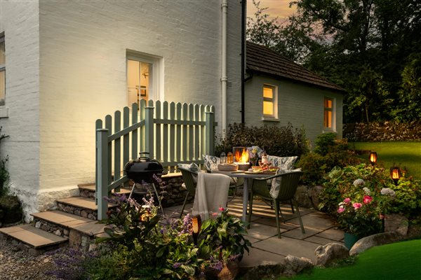 Enjoy an evening BBQ on the patio