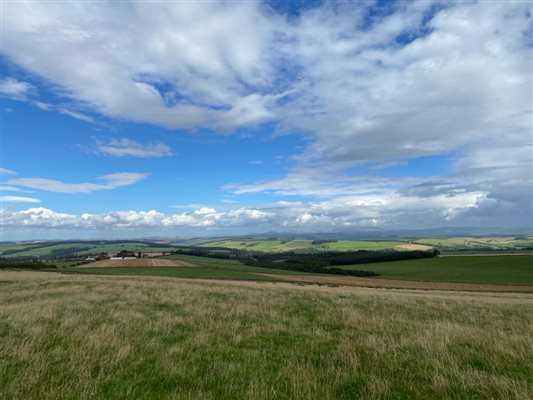 Fabulous views, Bairnkine, Jedburgh