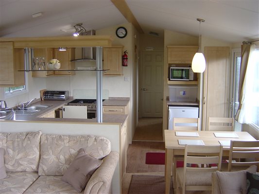 Static Caravan 5 Kitchen