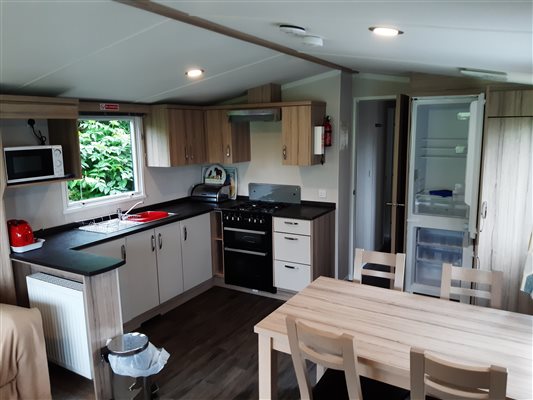 Static Caravan 4 Kitchen