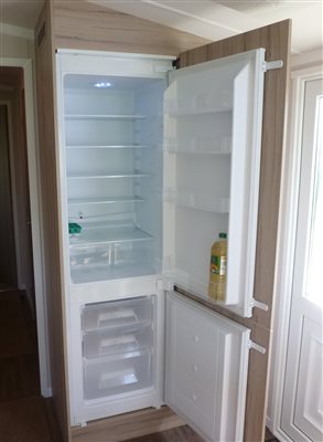 Caravan 3 large fridge freezer