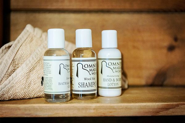 Complimentary local toiletries