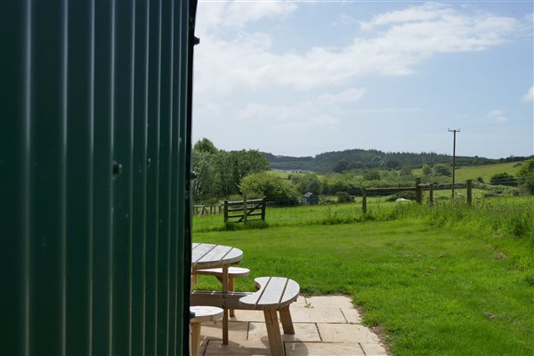 Views from the Shepherd's Hut - Overlooking Wistlandpound Reservoir