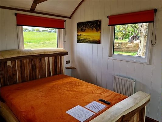 woodland hut