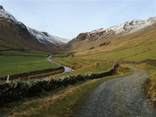 view in valley