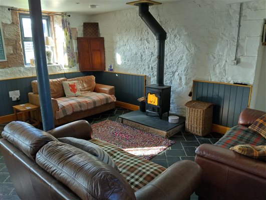 Barn sitting room