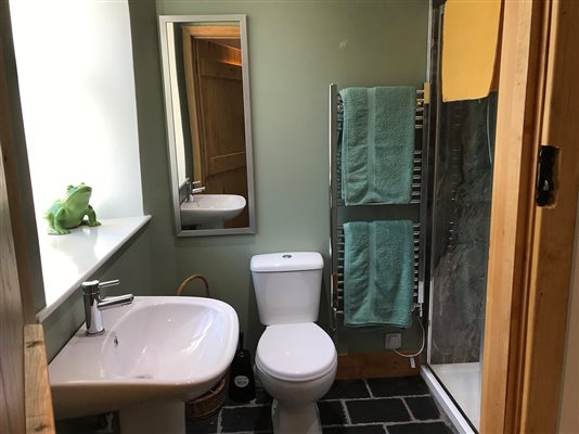 Cuckoo Cottage shower room