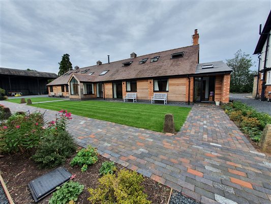 Flower Barn Courtyard