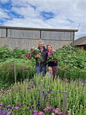 Flower Picking Paul and Anna