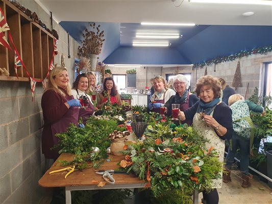 Christmas Wreath Making