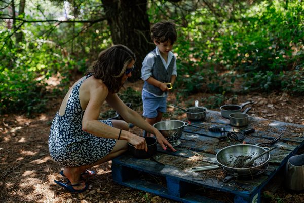 The Mud Kitchen at Glynn Barton Cottages