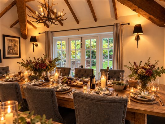 Courtyard Cottage Dining Room