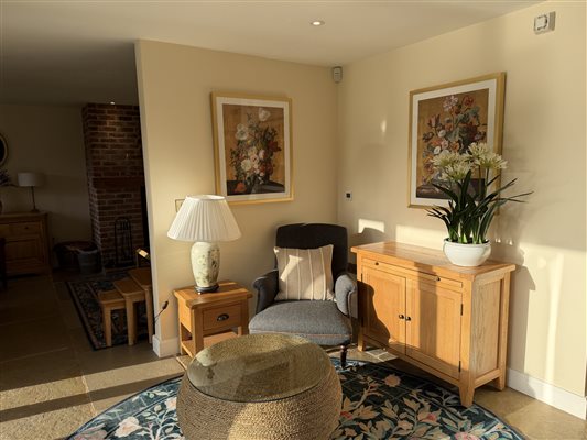 Entrance Seating Area