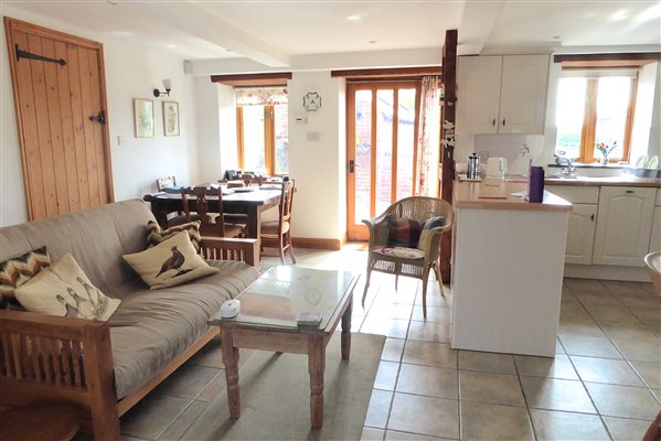 Downstairs sitting room area