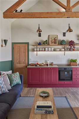Silbury Hill Living Area and Kitchen