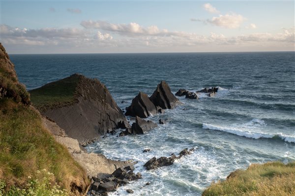 Mprwenstow cliff top view