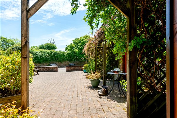 View of courtyard from Parlour